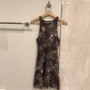DIESEL M-Eugenie Acid Wash Dress Grey